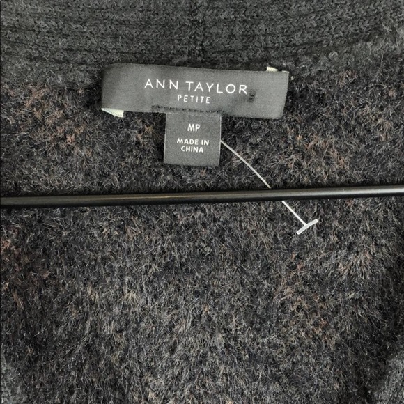 Ann Taylor Leopard Button Up Cardigan Sweater (MP) - Picture 4 of 8